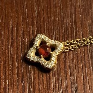 David Yurman Venetian Quatrefoil Necklace in Gold